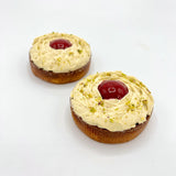 Tarte individuelle Pistache Framboise