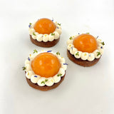 Tarte individuelle Abricots Thym