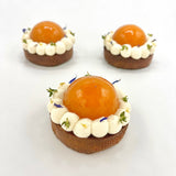 Tarte individuelle Abricots Thym