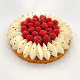 Tarte Framboises Sésame Noir