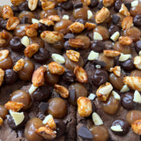 Méga Cookie Caramel Cacahuètes