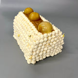 Bûche Poires, Caramel, fève Tonka