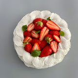 Pavlova Fraise Menthe