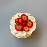 Pavlova Individuelle Fraise Menthe