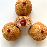 Boîte de choux éphémère Choco-Framboise