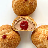 Boîte de choux éphémère Choco-Framboise