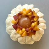 Pavlova Individuelle Pêche Verveine
