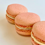 Boîte de Macarons Vanille Framboise 🩷 OCTOBRE ROSE 🩷