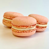 Boîte de Macarons Vanille Framboise 🩷 OCTOBRE ROSE 🩷