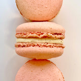 Boîte de Macarons Vanille Framboise 🩷 OCTOBRE ROSE 🩷