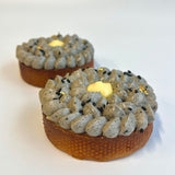 Tarte Yuzu Sésame Noir individuelle